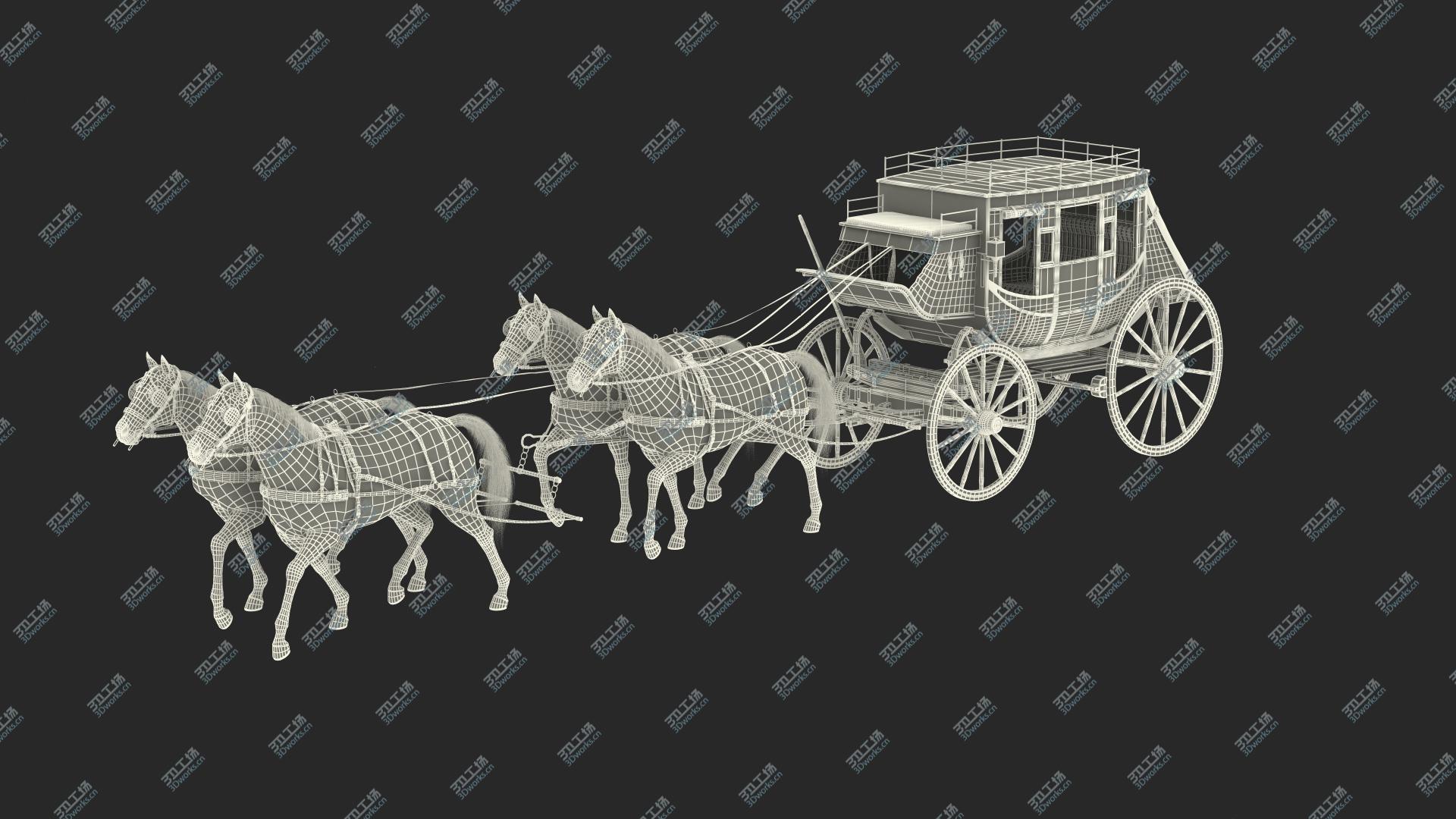 images/goods_img/20210313/Stagecoach with Horses Fur 3D model/4.jpg
